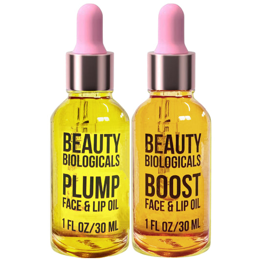 Plump and Boost Face & Lip Oils